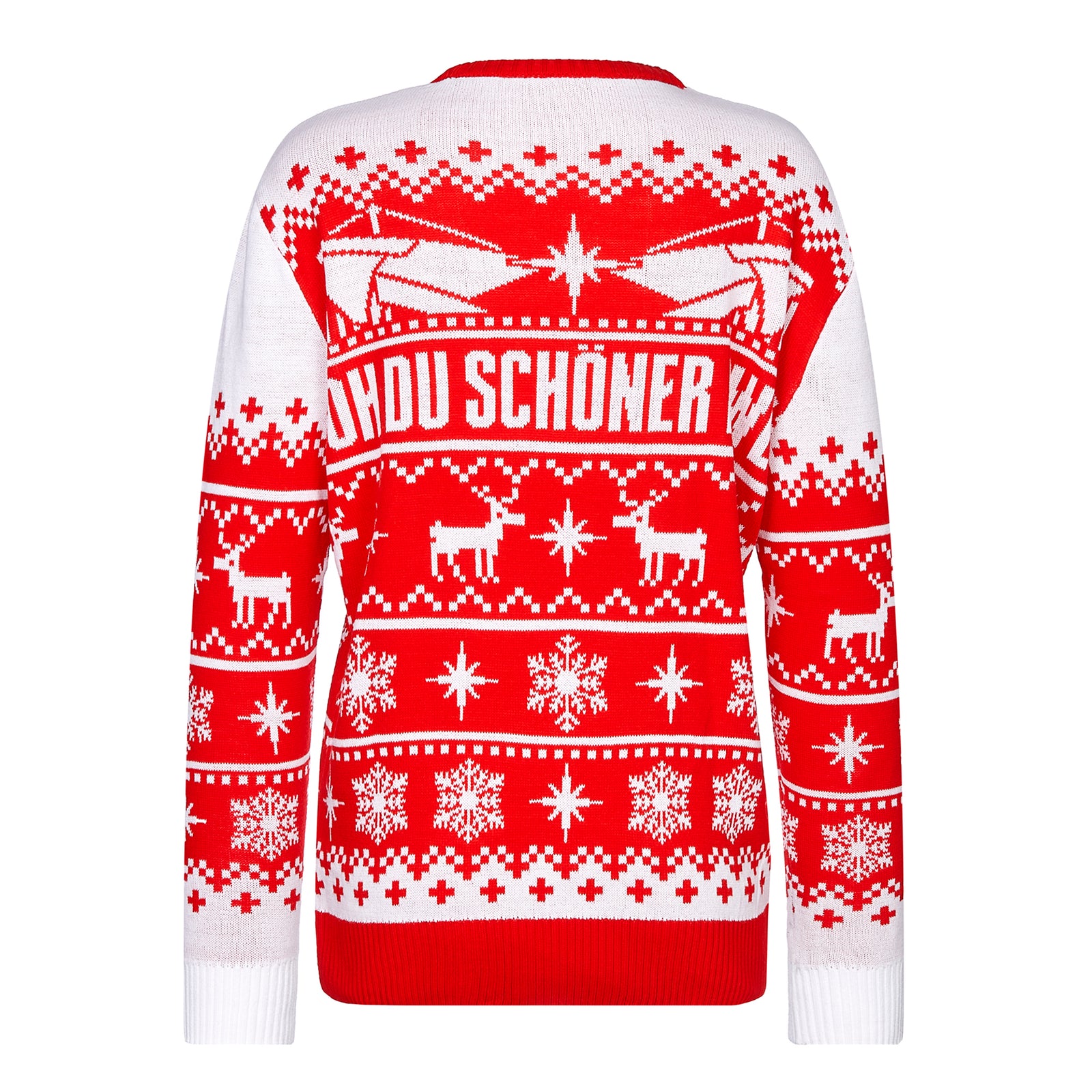 Rot weiss essen weihnachtspullover Clearance